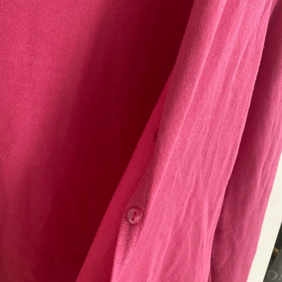 Talbots Pink Cardigan - Picture 5 of 11